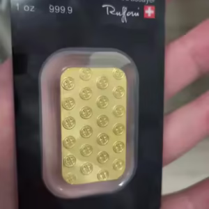 1oz Argor Heraeus Goldbarren Replica​